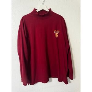 Starter  Vintage FSU‎ Seminoles Men's Shirt Mock Neck L/S Size XL